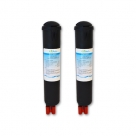 2x EcoAqua EFF-6008A Replacement Fridge Water Filter for Whirlpool 4396841 Generic Replacement