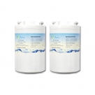 2x Eco Aqua EFF-6013A FOR GE MWF Fridge Water Filter (GWF HWF) Generic Replacement