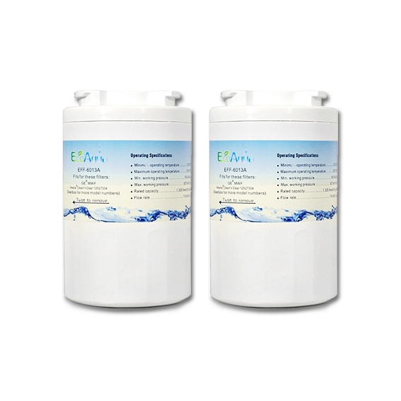 2x GE MWF EFF-6013A Fridge Water Filter Generic Replacement
