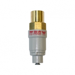 FMBP350, 350kpa 1/2" inlet - 1/4" outlet Genuine APEX Filtamate Brass Plastic Pressure Limiting Valve