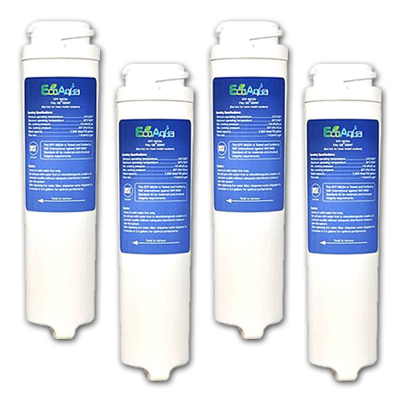 4x Eco Aqua Smart Water GSWF- Refrigerator Water Filter EFF-6023A