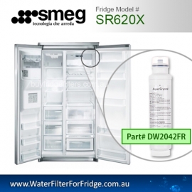 Smeg Fridge filters  DW2042FR  FOR SR610X SR620X