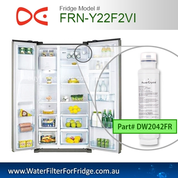 FRN_Y22F2VI Daewoo  DW2042FR-09 Replacement Fridge Filter Cartridge