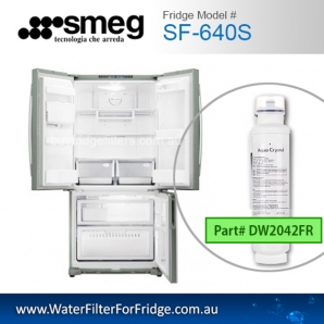Genuine DW2042FR-09 Replacement Fridge Filter Cartridge suits for SMEG SF-640S