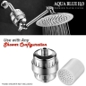 AQUA BLUE H20 HIGH OUTPUT LUXURY 6 STAGE SHOWER FILTER HIGH QUALITY SYSTEM