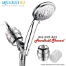 AQUA BLUE H20 HIGH OUTPUT LUXURY 6 STAGE SHOWER FILTER HIGH QUALITY SYSTEM
