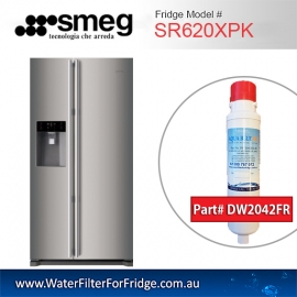 Smeg Fridge filters DW2042FR-09 for  Fridge model  SR620XPK