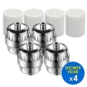 AQUA BLUE H20 HIGH OUTPUT LUXURY 6 STAGE SHOWER FILTER HIGH QUALITY SYSTEM