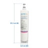 Aqua Blue H20 Replacement for Whirlpool 4396547 Fridge Filter