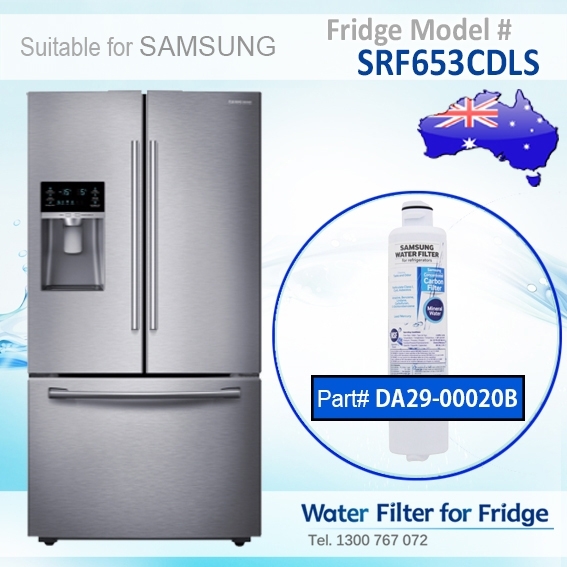 SRF653CDLS Samsung Fridge DA29-00020A/B Water Filter GENUINE PART