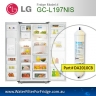 LG EXTERNAL FRIDGE FILTER FOR GC-L197HFS IN LINE PREMIUM FILTER