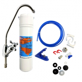 Under Sink Water filter System  with dedicated faucet