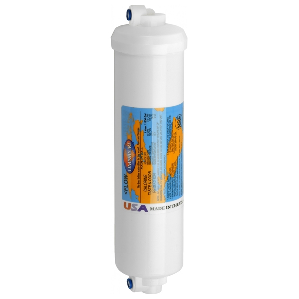 Omnipure K5540 SS GAC Granular Carbon Water Filter 2.5" x 10"
