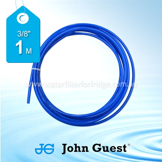 John Guest 3/8" Hose Tubing High Pressure Blue 1 Metre