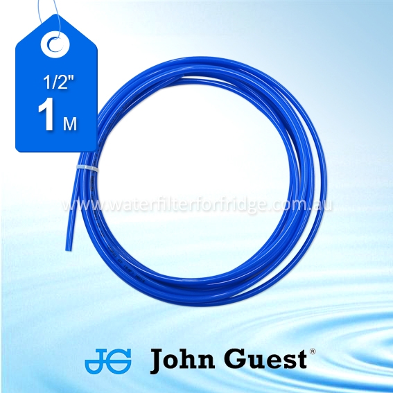 John Guest 1/2" Hose Tubing High Pressure Blue 1 Metre