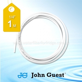 John Guest 1/4" Hose Tubing High Pressure White 1 Metre
