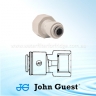 John Guest Grey Acetal Fittngs Tap Adaptor BSP Thread CI320814S 1/4 x 1/2