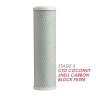 Undersink 3 Stage Water Filter Cartridges Ceramic -PP- Carbon 10"- Complete Set
