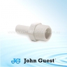 John Guest Polypropylene Fittings Stem Adaptor PP050822W  1/4 x 1/4