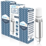 AQUA BLUE H20 High Performance Shower Filter with Replaceable 2 Stage KDF/CAG SHOWER FILTER SF550WF