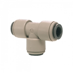 John Guest or DM Fit Grey Acetal Fittngs Equal Tee PI0208S/ATU040404 1/4"