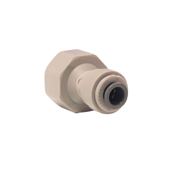 John Guest/DM Fit Grey Acetal Fittngs Female Adaptor BSP Thread Cone End PI451214CS/AFAB0607F 3/8 x 1/2