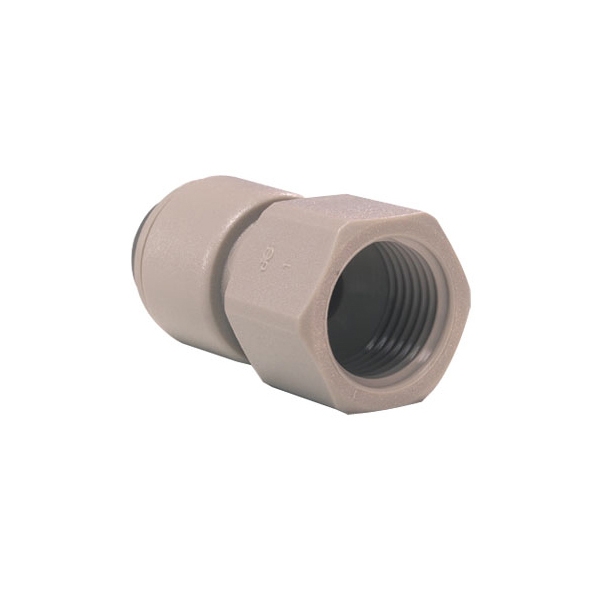 John Guest/DM Fit Grey Acetal Fittngs Female Adaptor NPTF Thread PI451222S AFA0604 3/8 x 1/4