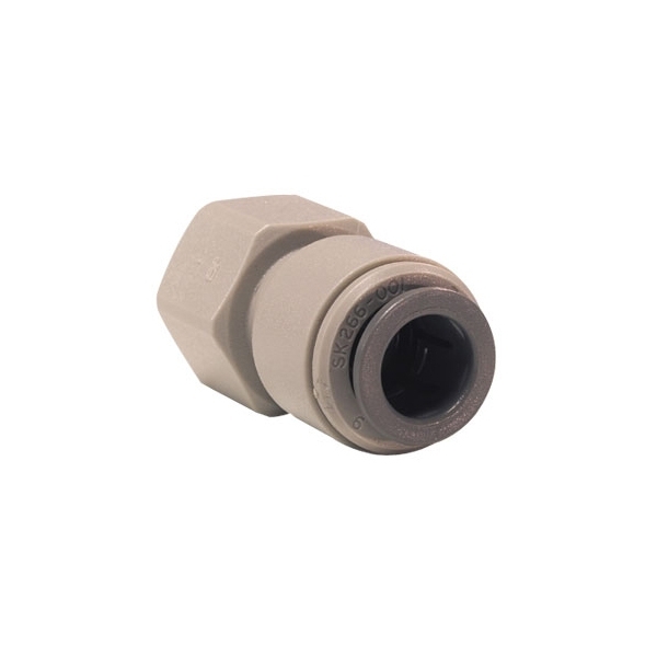 John Guest/DM Fit Grey Acetal Fittngs Tap Adaptor UNS Thread AFAU067 CI3212U7S /AFAU067/16C 3/8 x 7/16-24