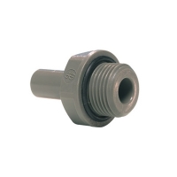 John Guest Grey Acetal Fittngs Stem Adaptor BSP Thread PI051212S 3/8 x 1/4