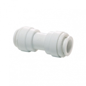 John Guest White Acetal Fittings Equal Straight Connector CI0408W Tube OD 1/4"