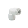 John Guest White Acetal Fittings Equal Elbow CI0308WB  1/4" Blue Collet