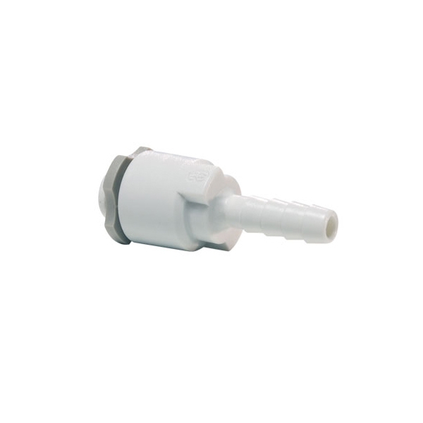 John Guest White Acetal Fittings Barb Connector Superseal X Barb CI270808W  1/4 x 1/4