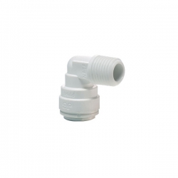 John Guest/DM Fit Fittings Rigid Elbow NPTF Thread PP481222W/AME0604 3/8 x 1/4