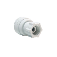 John Guest Polypropylene Fittings Tap Adaptor UNS Thread PP3208U7W 1/4 x 7/16-24