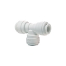John Guest White Polypropylene Fittings Equal Tee PPM0208W 8MM