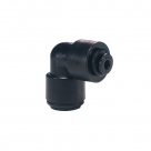 John Guest Black Acetal Fittings Reducing Elbow Connector PM210804E 8mm - 4mm