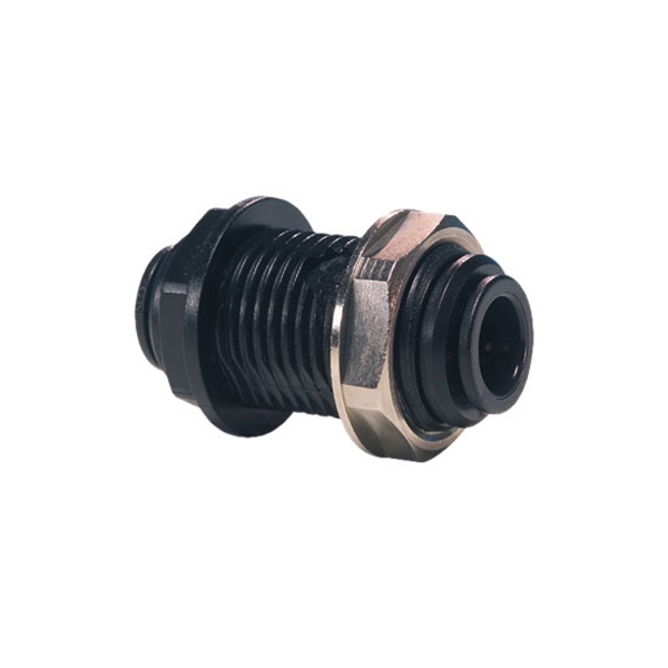 John Guest Black Acetal Fittings Bulkhead Connector PM1205E 5MM