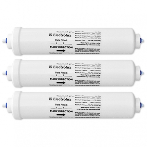3x Electrolux / Westinghouse 1450970 inline Filter Push in connection