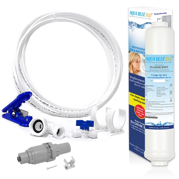 FMP600 Filtamate + Water Line Hose Kit 1/4 inch + Compatible Water Filter Set