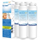 4x AQUA BLUE H2O MSWF-WF FOR GE MSWF FRIDGE WATER FILTER COMPATIBLE REPLACEMENT