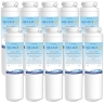10x GE MSW-WF Fridge Water Filter Compatible Replacement