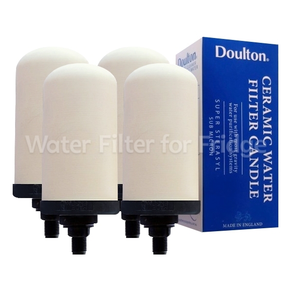Doulton Super Sterasyl Ceramic Water Filter Candle for Gravity Urn