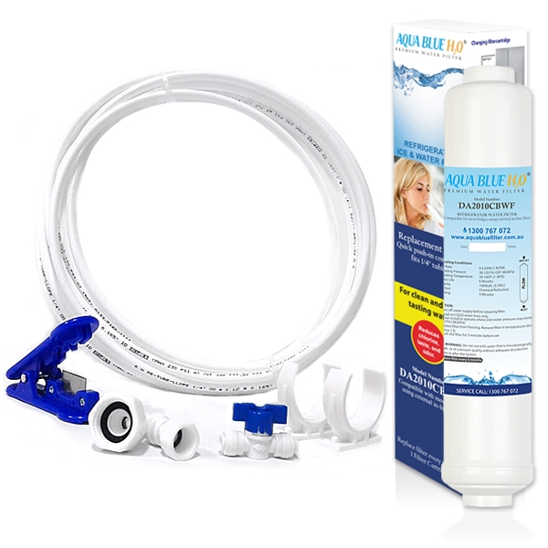 1x Samsung Water Filter DA29-10105J Generic + Tube 5m 1/4" Kit