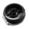 10 Inch Big Blue Housing with Presser Relief Button, 10 Micron CTO Carbon Block Filter