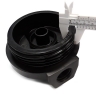 Single Caravan Water Filter System with 3M Raindance String Wound SPF-P5, Brass Hose Connection Fitting