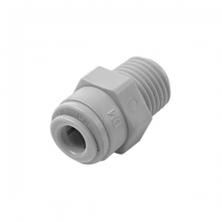 MALE CONNECTOR - 3/8"tube x 1/8"NPTF ORIGINAL DM FITTING