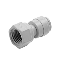 FEMALE ADAPTOR - 1/4"tube x 1/4"NPTF ORIGINAL DM FITTING