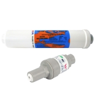 Omnipure K2548BB Inline Calcite - 10 x 2 1/4 Tube Filter with PLV Water Filter FMP 350