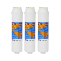 Omnipure Quick Change Triple Under Sink Replacement Filter Set Q5540 Q5520 Q5586