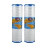 2X Omnipure OMB934 0.5 Micron Coconut Carbon Block Water Filter 10"